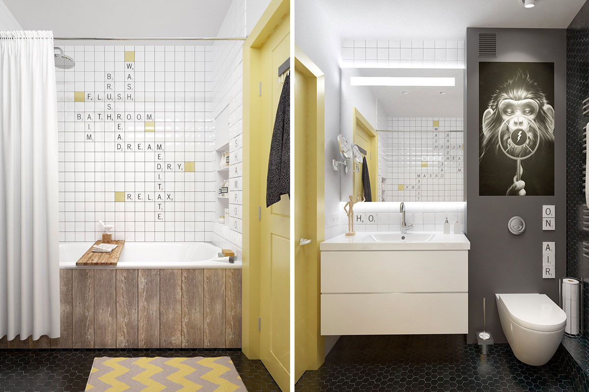 Une Salle De Bain Pour Les Kids Madame Decore
