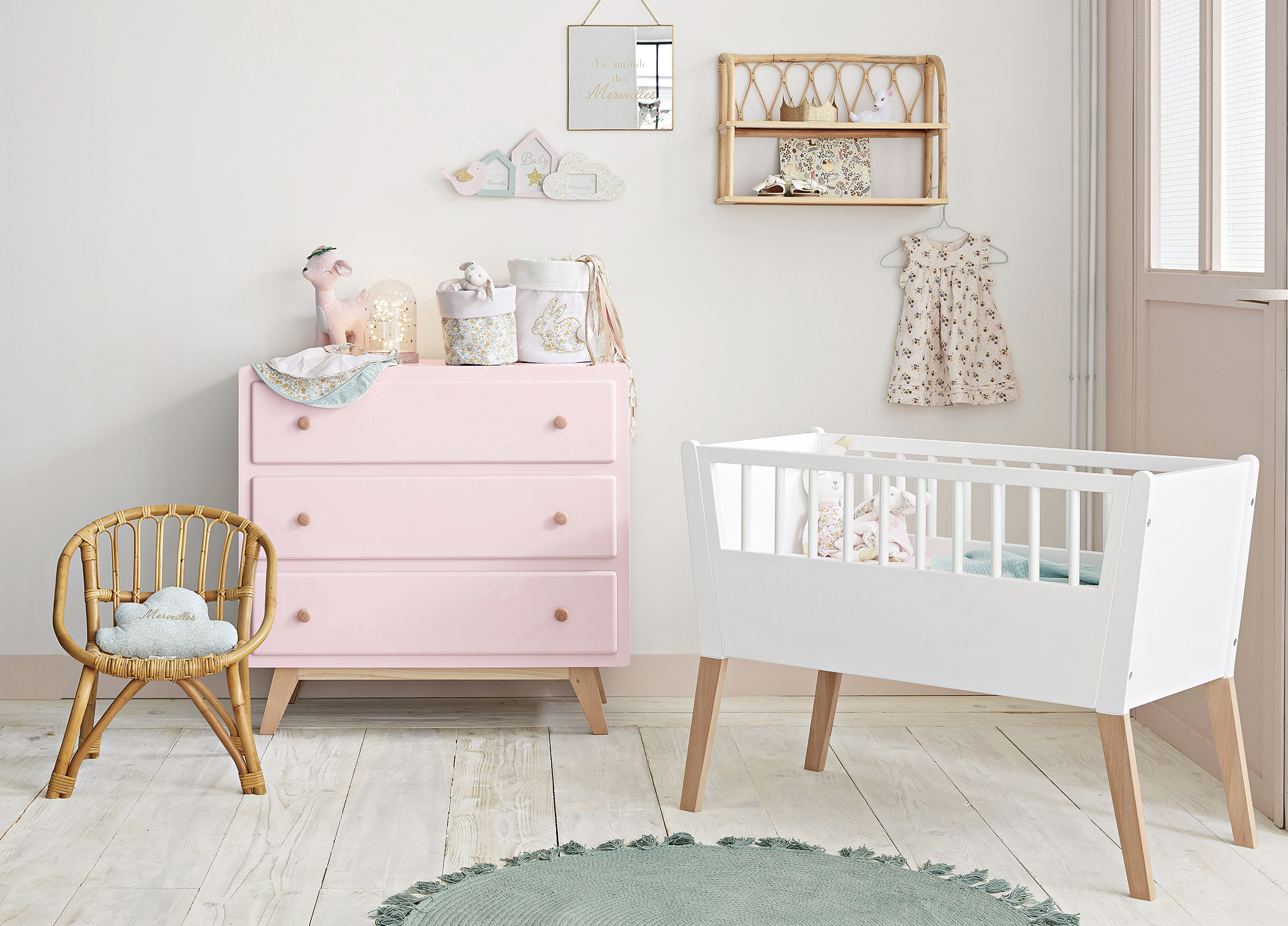 5 Astuces Pour Amenager Une Chambre De Bebe Cocooning Madame Decore